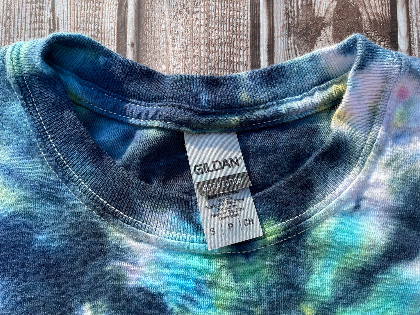 Love, Peace, & Axle Grease Tie Dye T-Shirt Adult Small