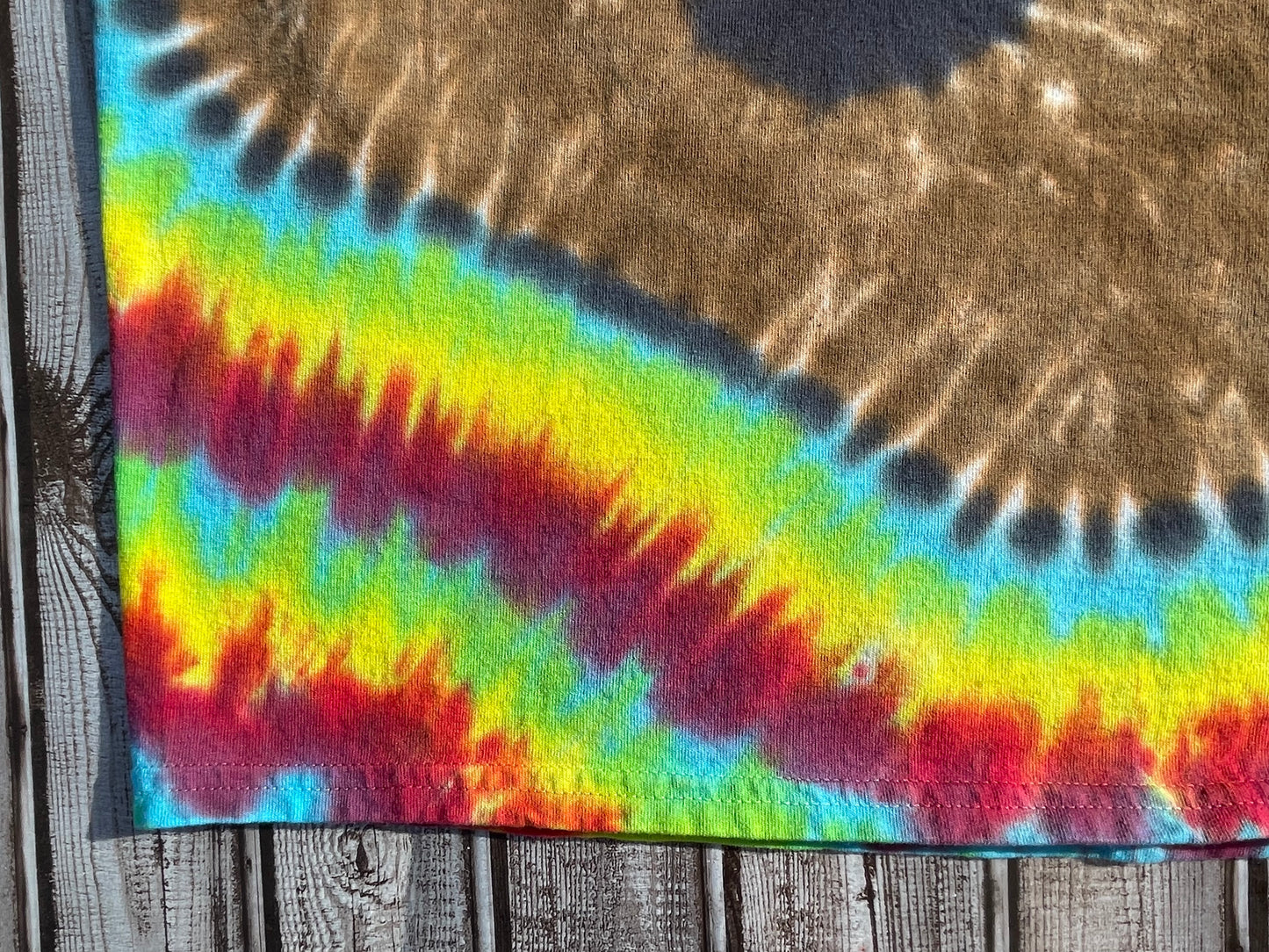 Guitar Tie Dye T-Shirt Adult 2XL - OOAK