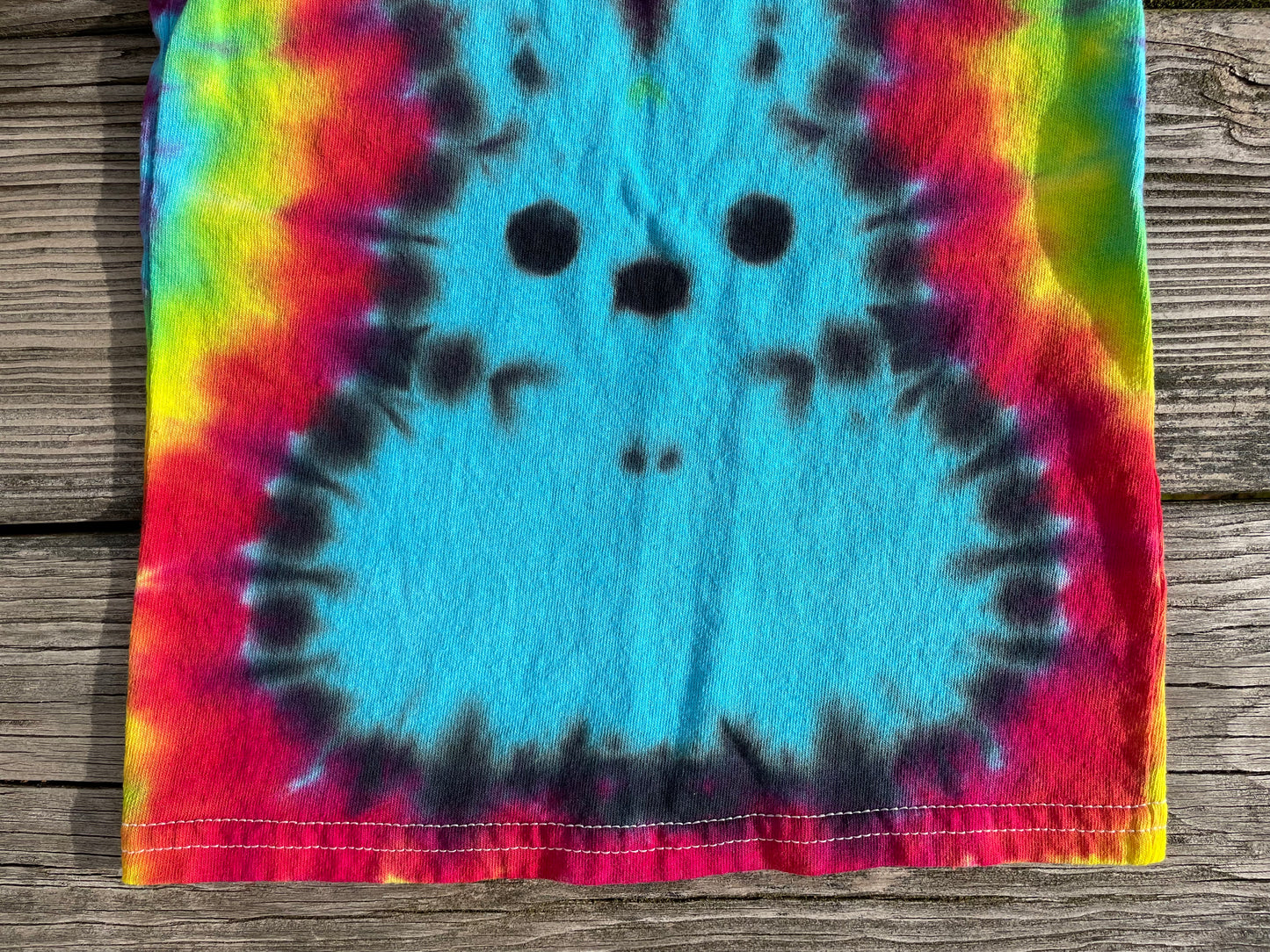 Bunny Tie Dye Toddler T-Shirt - Size 3T