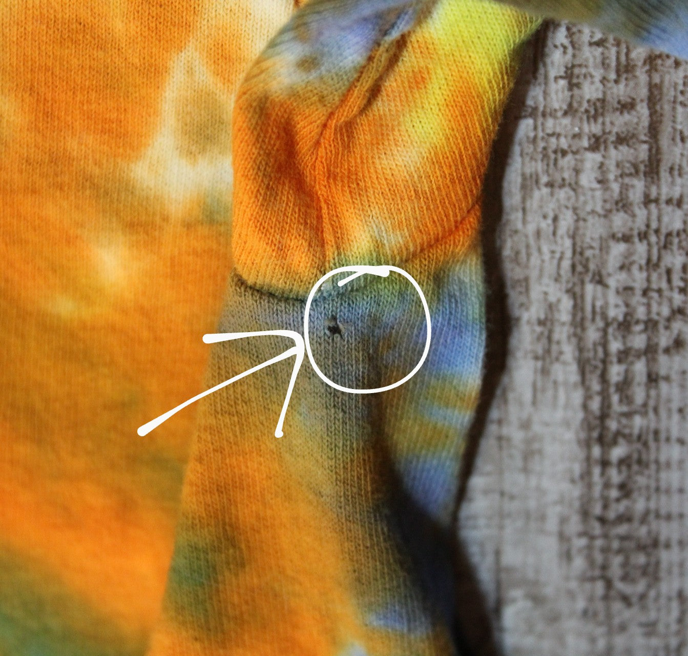 Volkswagen Inspired Tie Dye Long Sleeve T-Shirt Adult XL