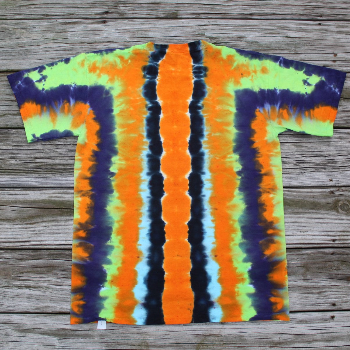 Jack O'Lantern Pumpkin Tie Dye T-Shirt KIDS XL
