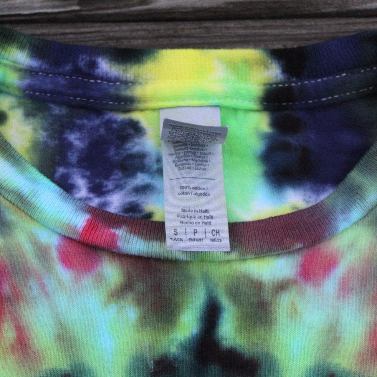 Peace Sign Tie Dye T-Shirt KIDS Small