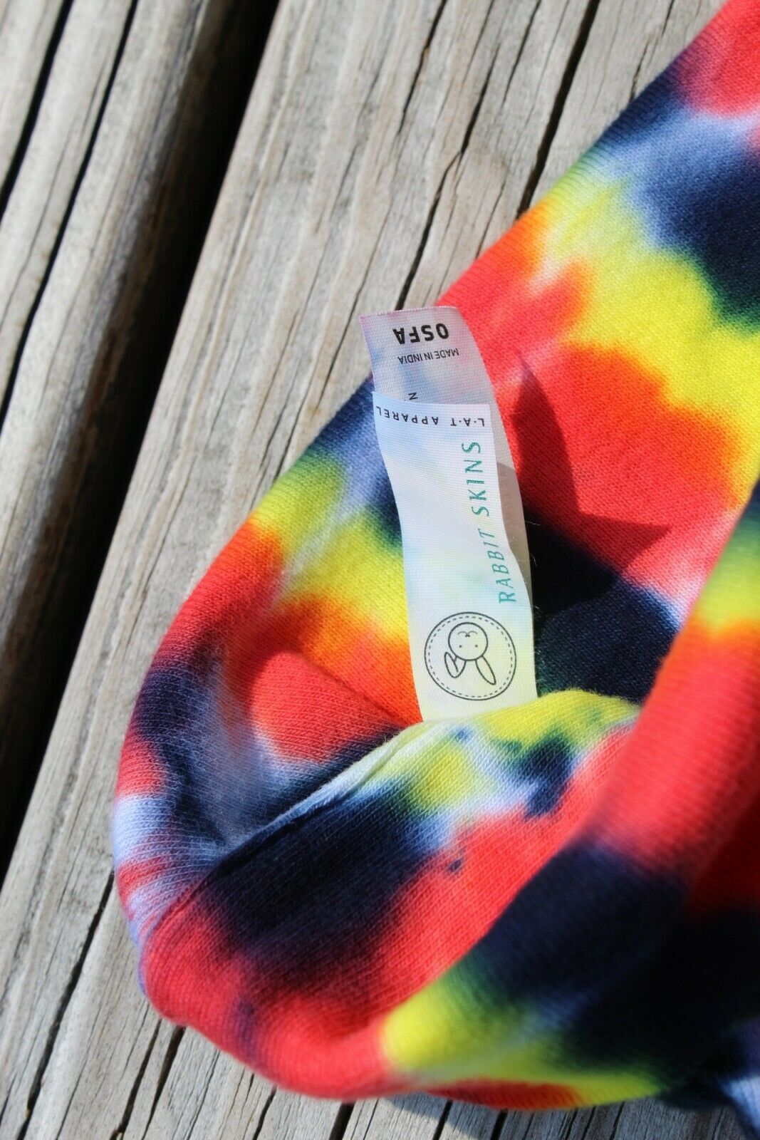 Tie Dye Infant Beanie Cap Rabbit Skins Premium Jersey Baby Hat