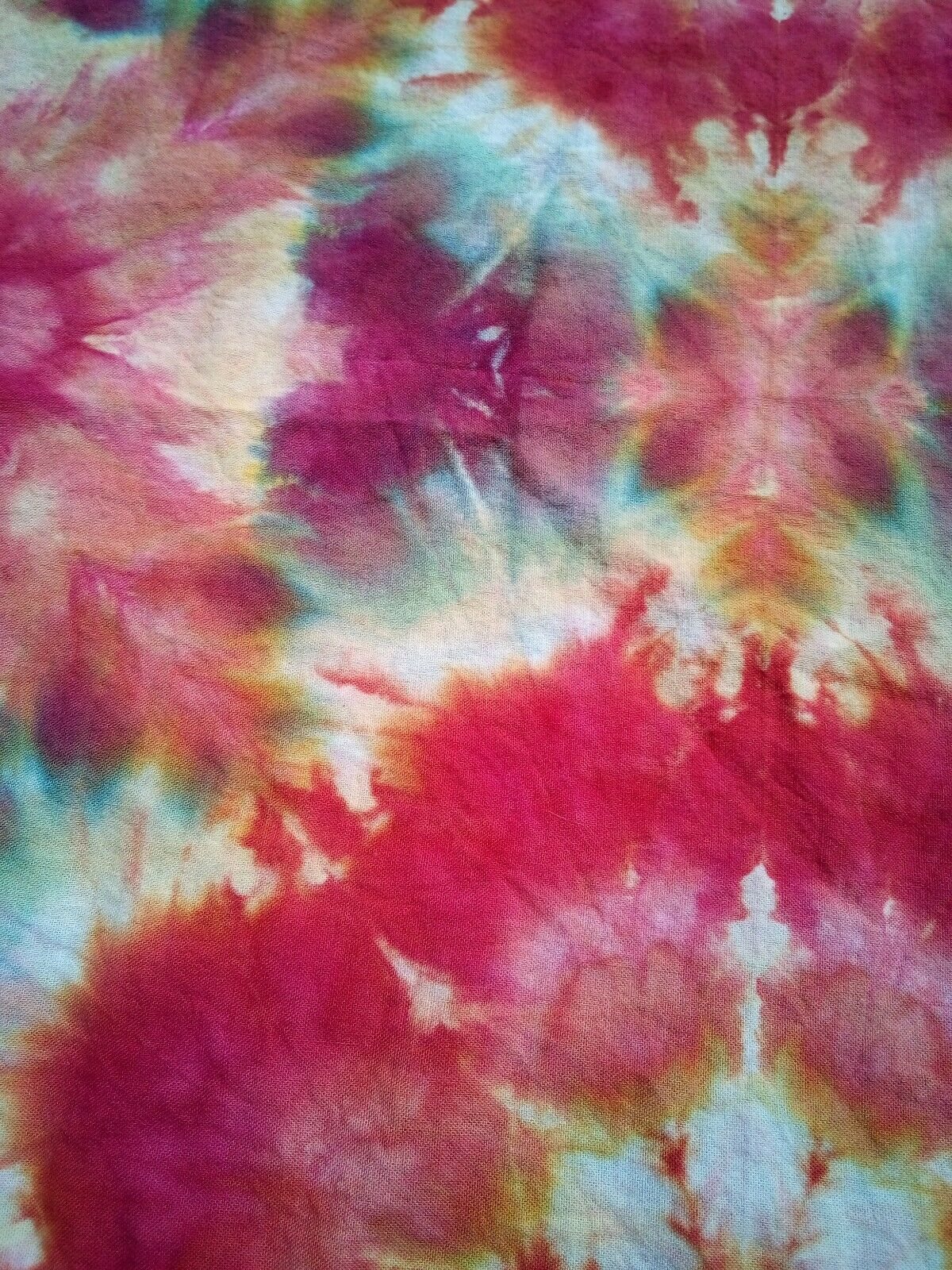 Ice Tie Dye MANDALA Star Small Child or Dog Bandana