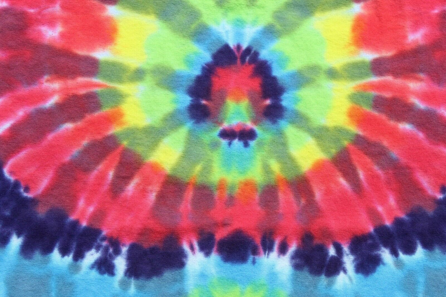 Tie Dye T-Shirt KIDS Small Spider Rainbow