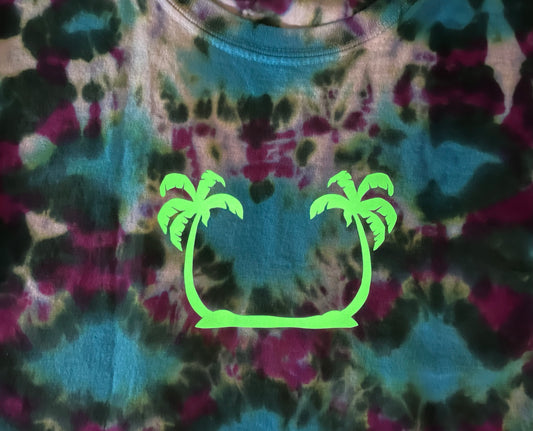 Palm Tree Glow-in-the-Dark T-Shirt KIDS Small