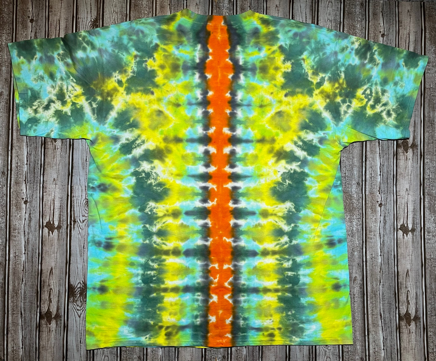 Dancing Bear Tie Dye T-Shirt Men's 2XL