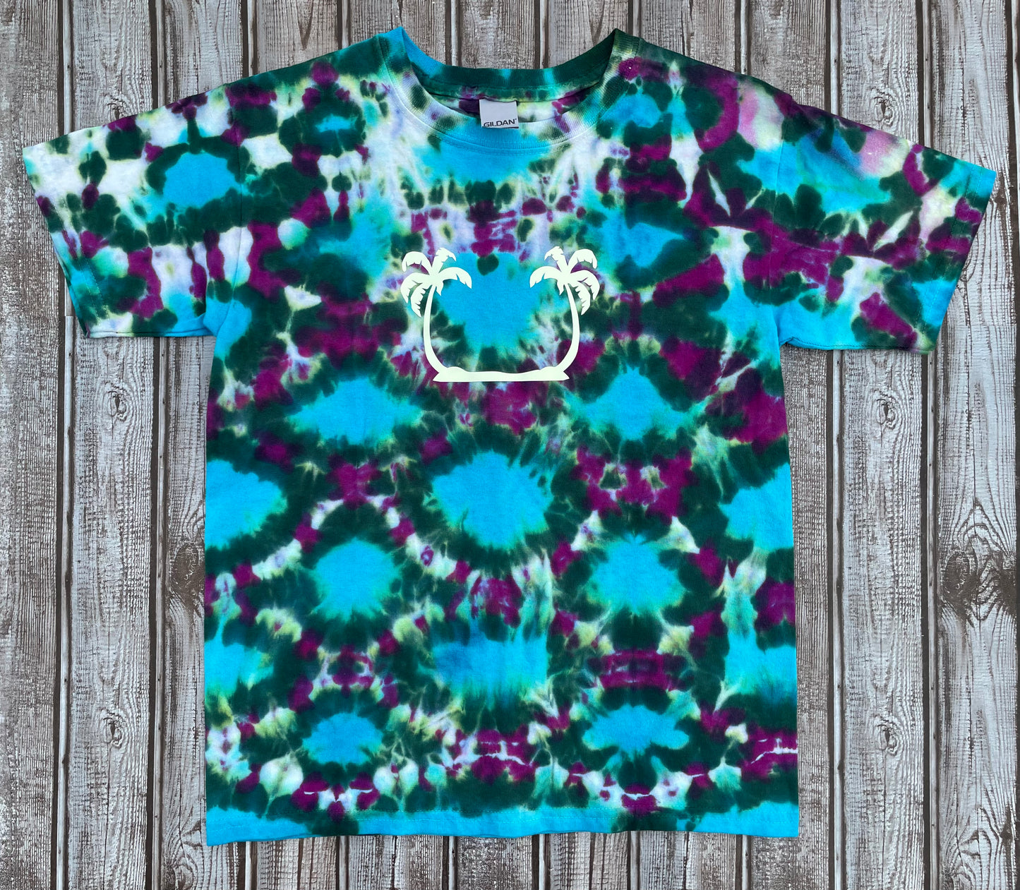 Palm Tree Glow-in-the-Dark T-Shirt KIDS Small