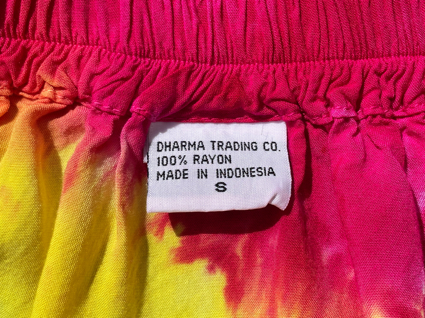 Tie Dye Maxi Skirt - Women's Small