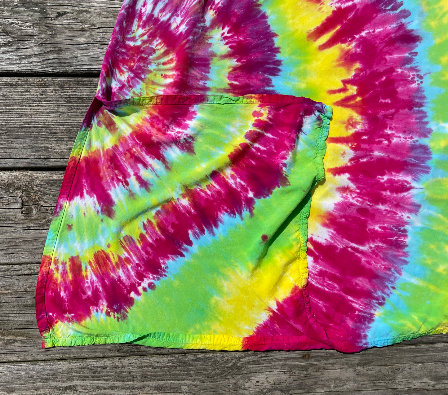Tie Dye Maxi Skirt - Women's Small