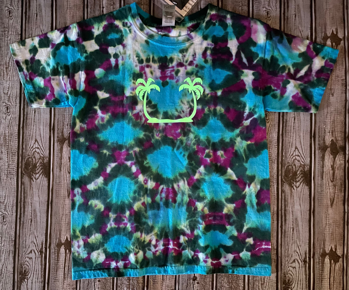 Palm Tree Glow-in-the-Dark T-Shirt KIDS Small