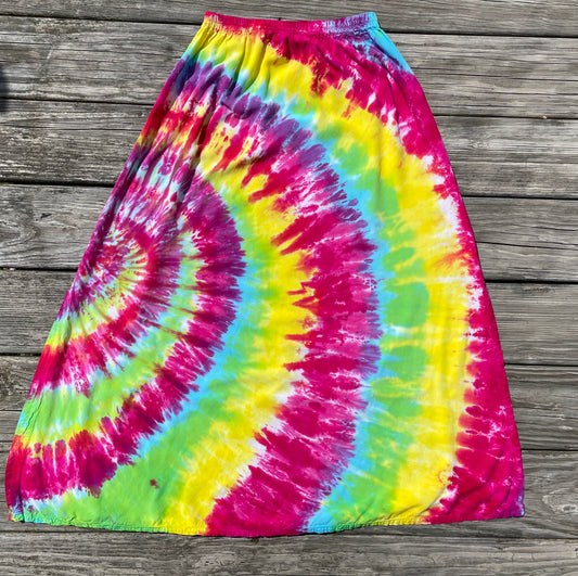Tie Dye Maxi Skirt - Women's Small