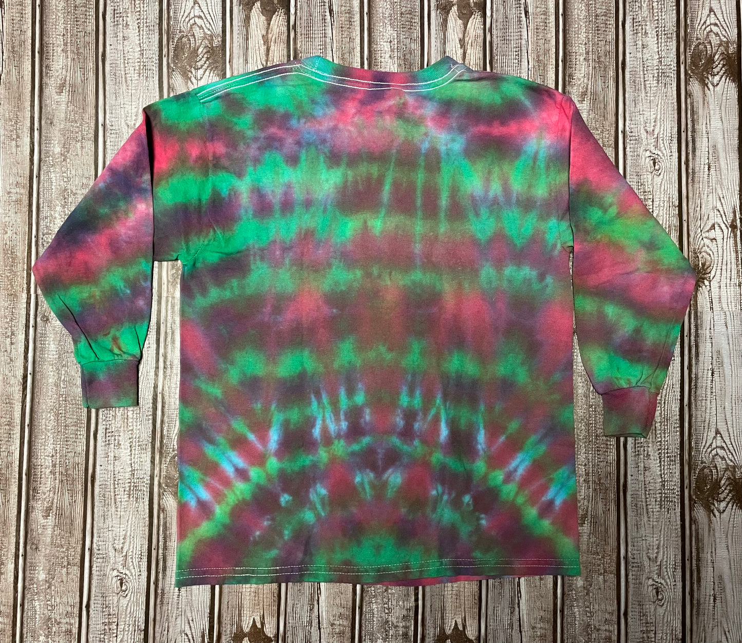 Gingerbread Man Tie Dye Long Sleeve T-Shirt KIDS Medium