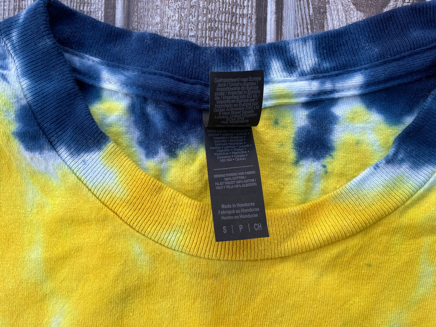West Virginia Tie Dye T-Shirt Adult SMALL