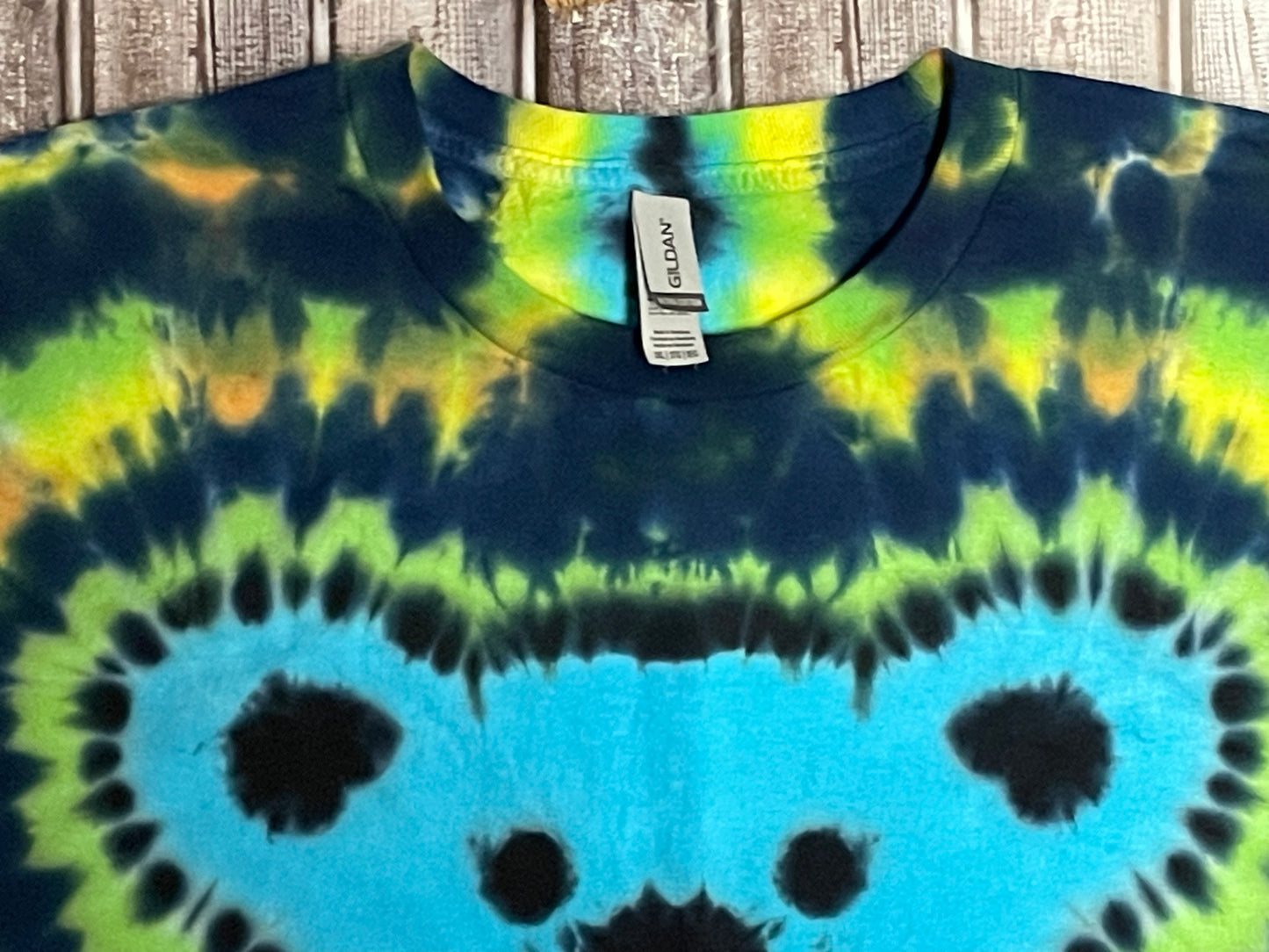 Dancing Bear Tie Dye T-Shirt Adult 3XL
