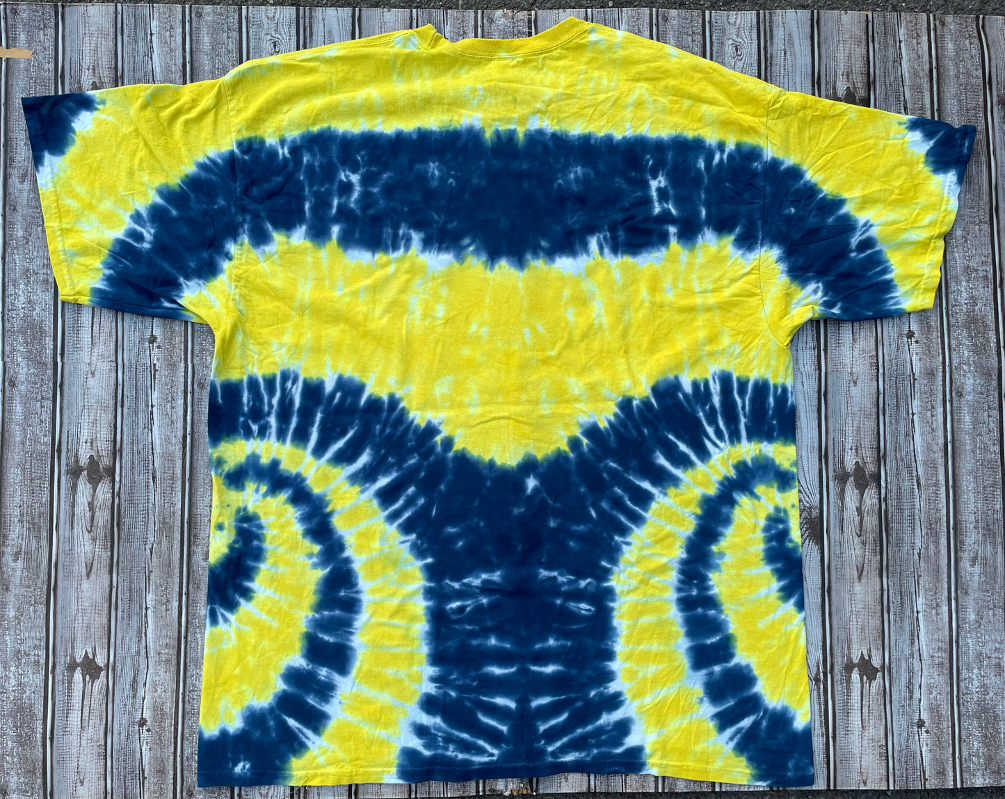 West Virginia Tie Dye T-Shirt Adult 3XL
