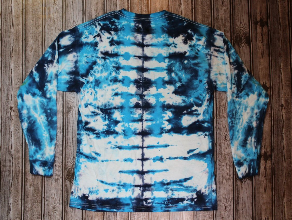Snowman Tie Dye Long Sleeve T-Shirt KIDS XL