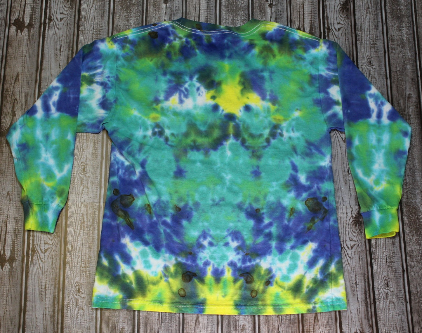 Turtle Tie Dye Long Sleeve T-Shirt KIDS Medium