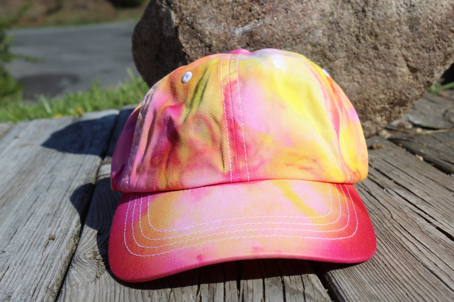 Tie Dye Twill DAD HAT Adjustable Strapback Baseball Cap