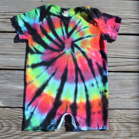 Tie Dye Romper 24 month Infant One Piece Bodysuit