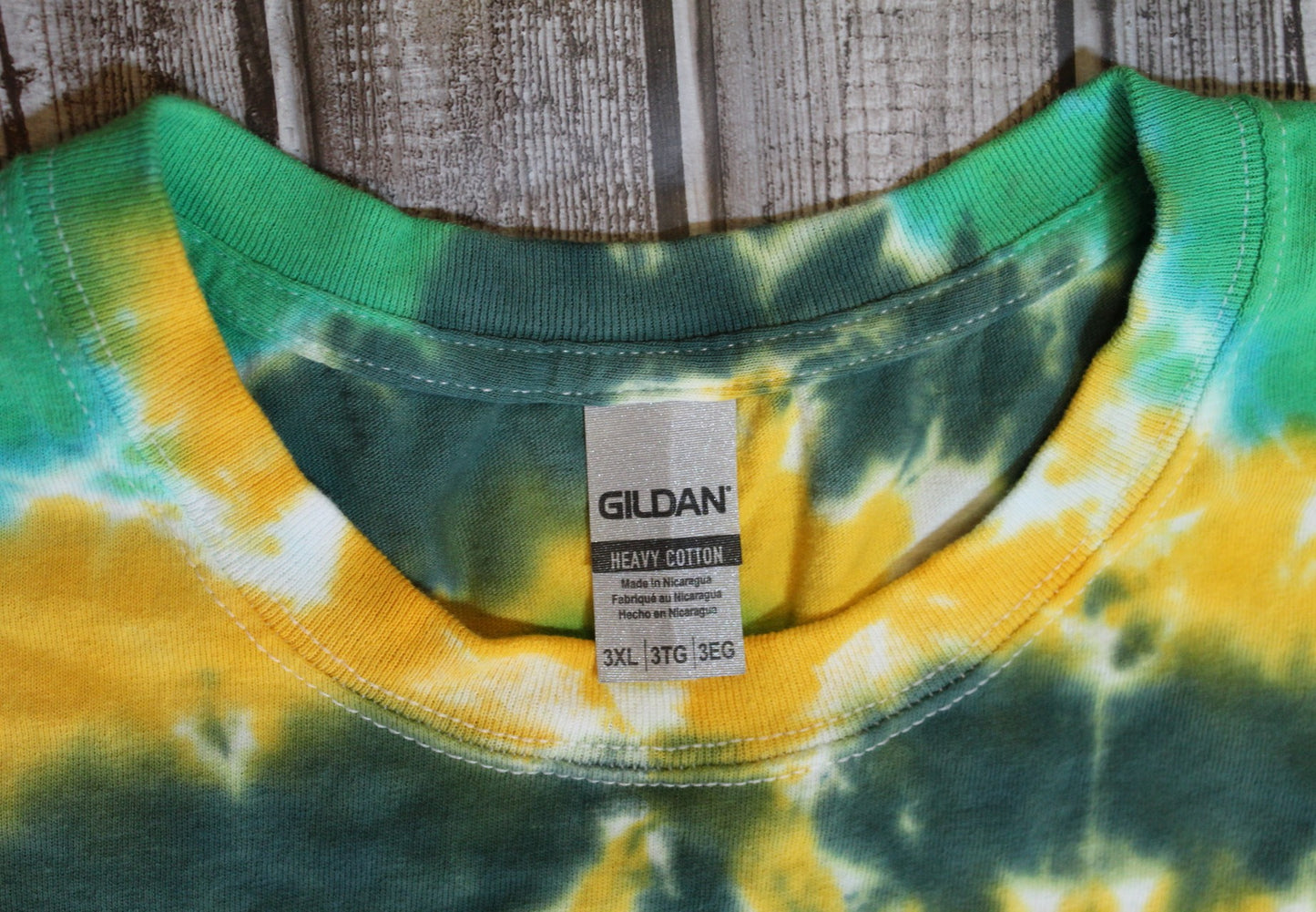 Shamrock Tie Dye T-Shirt Adult 3XL