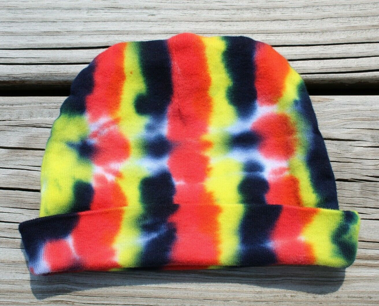 Tie Dye Infant Beanie Cap Rabbit Skins Premium Jersey Baby Hat