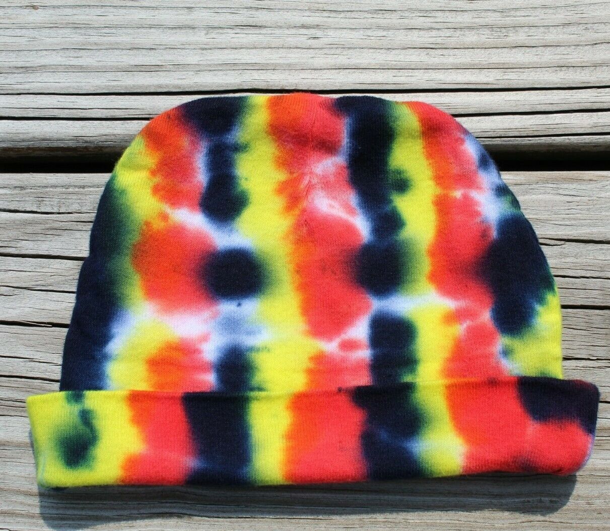 Tie Dye Infant Beanie Cap Rabbit Skins Premium Jersey Baby Hat