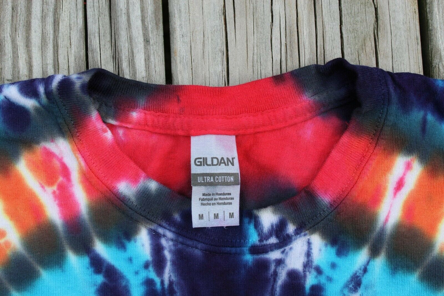 Hologram Tie Dye T-Shirt Adult MEDIUM