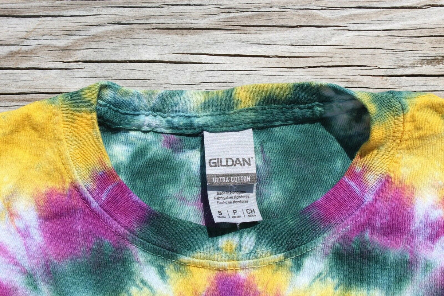 Tie Dye STAR T-Shirt KIDS Small