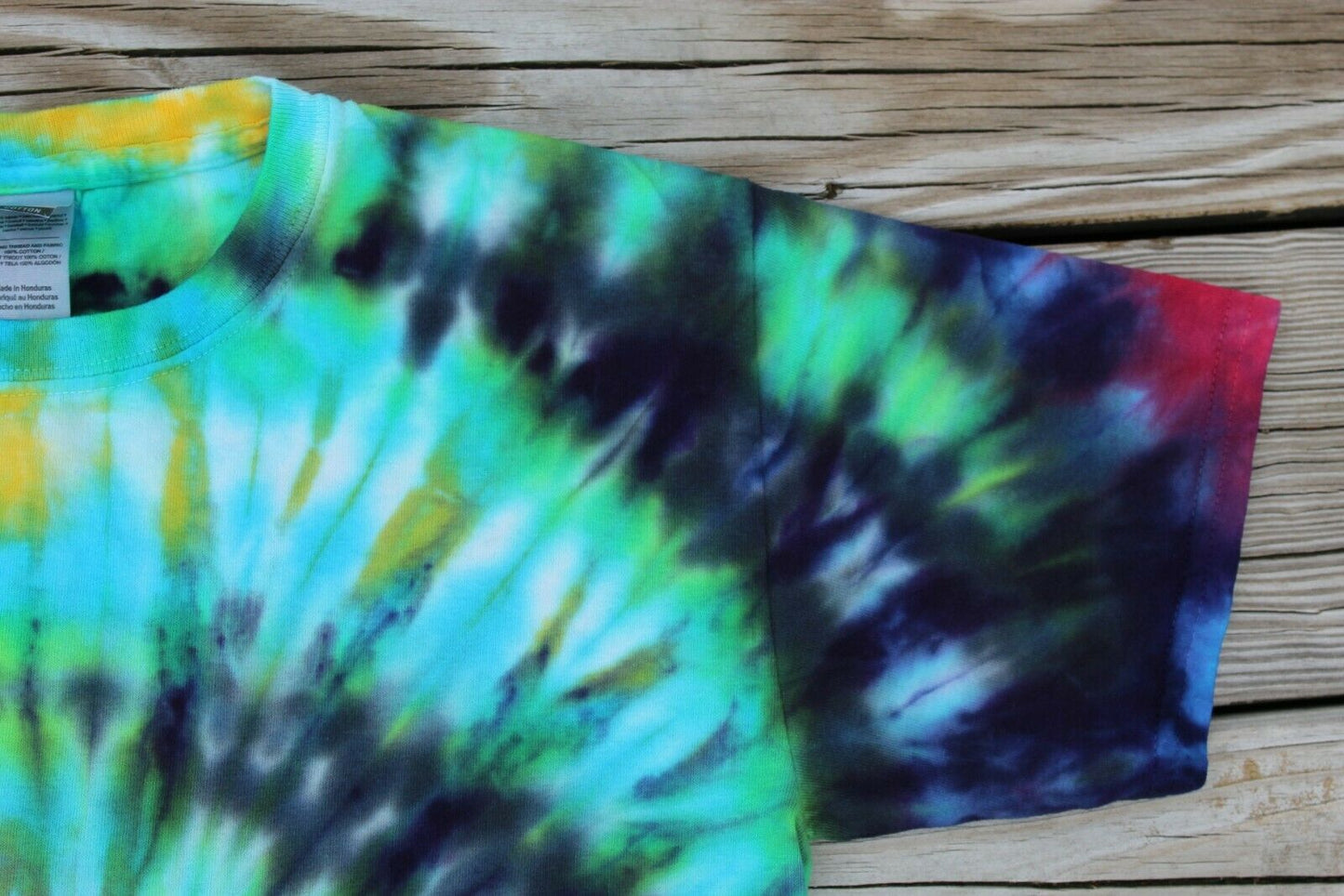 UFO “I’m Outta Here” Tie Dye T-Shirt KIDS Medium