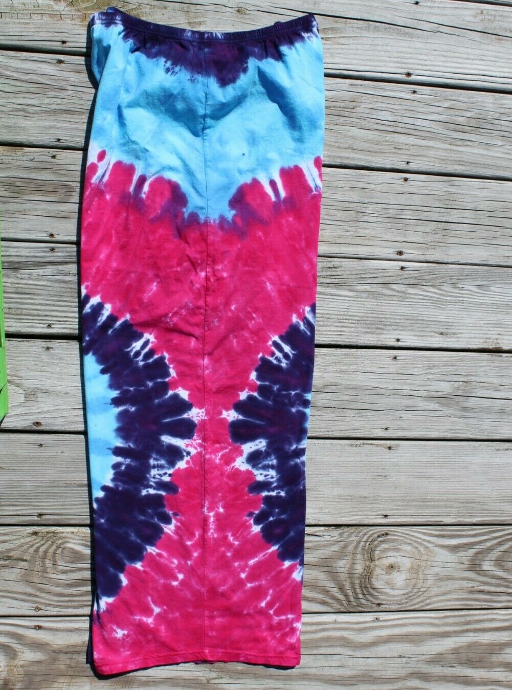 Tie Dye Palazzo Pants LADIES 2XL Wide Leg