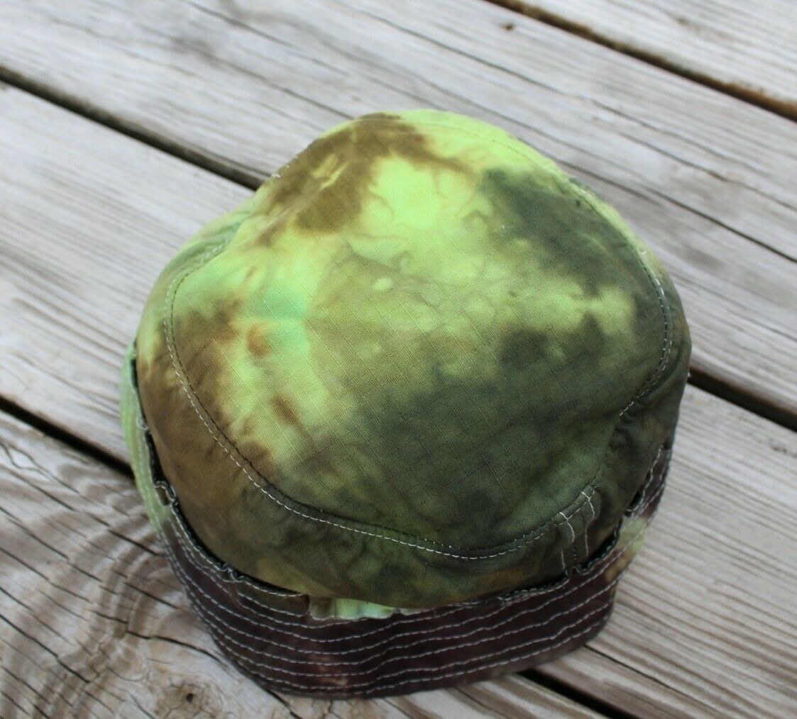 Tie Dye Boonie Hat 100% Cotton Ripstop Self Fabric Loop
