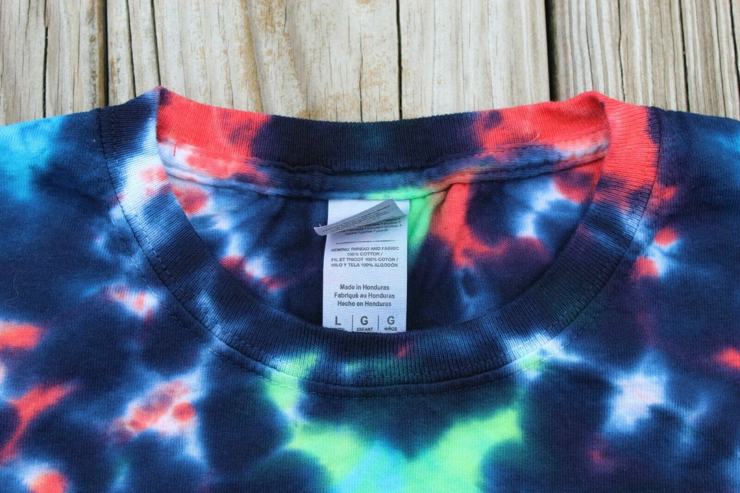 Tie Dye T-Shirt Youth Large