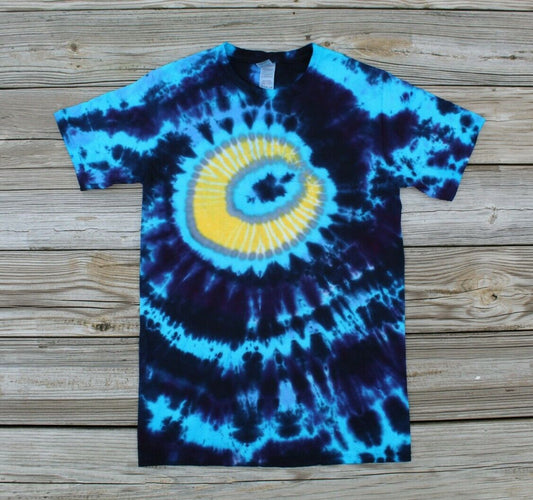 Moon Tie Dye T-Shirt Adult SMALL