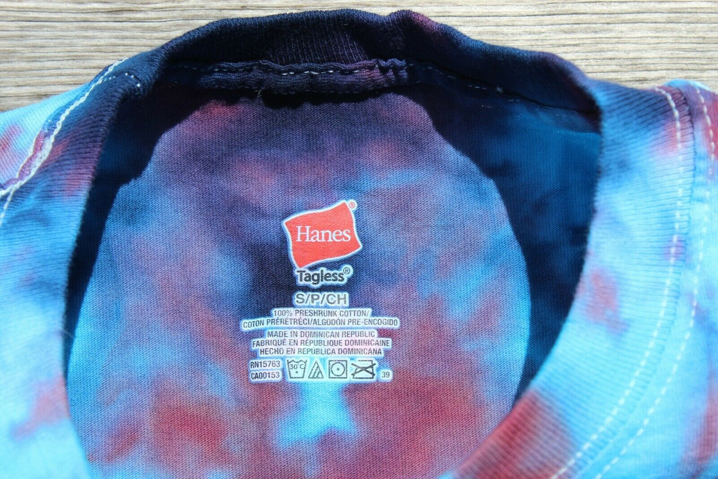 Mandala Tie Dye T-Shirt STAR Adult SMALL
