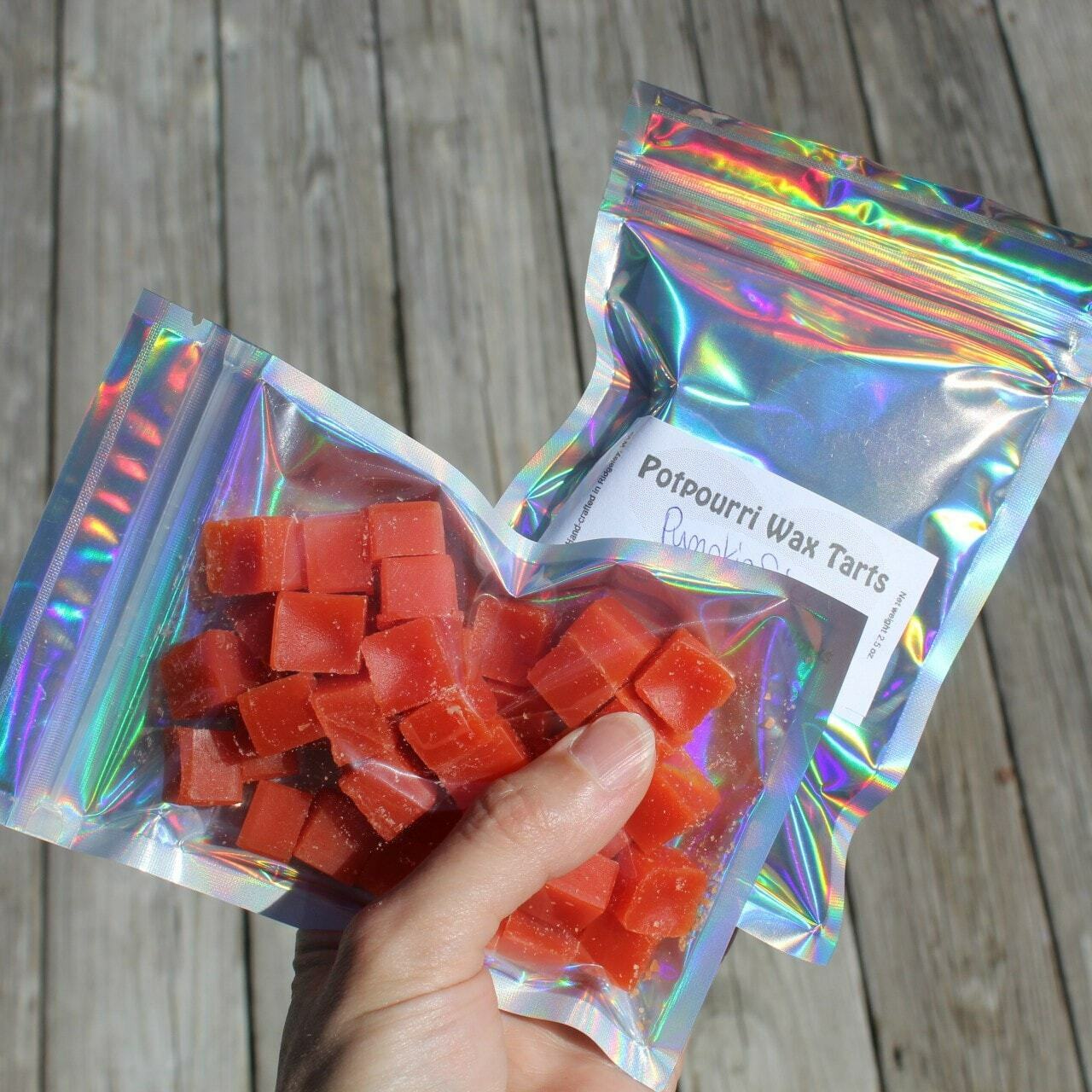 Wax Melts Tarts 2.5oz SUPER STRONG 30 pc Mini Cubes Handmade AUTUMN Scents