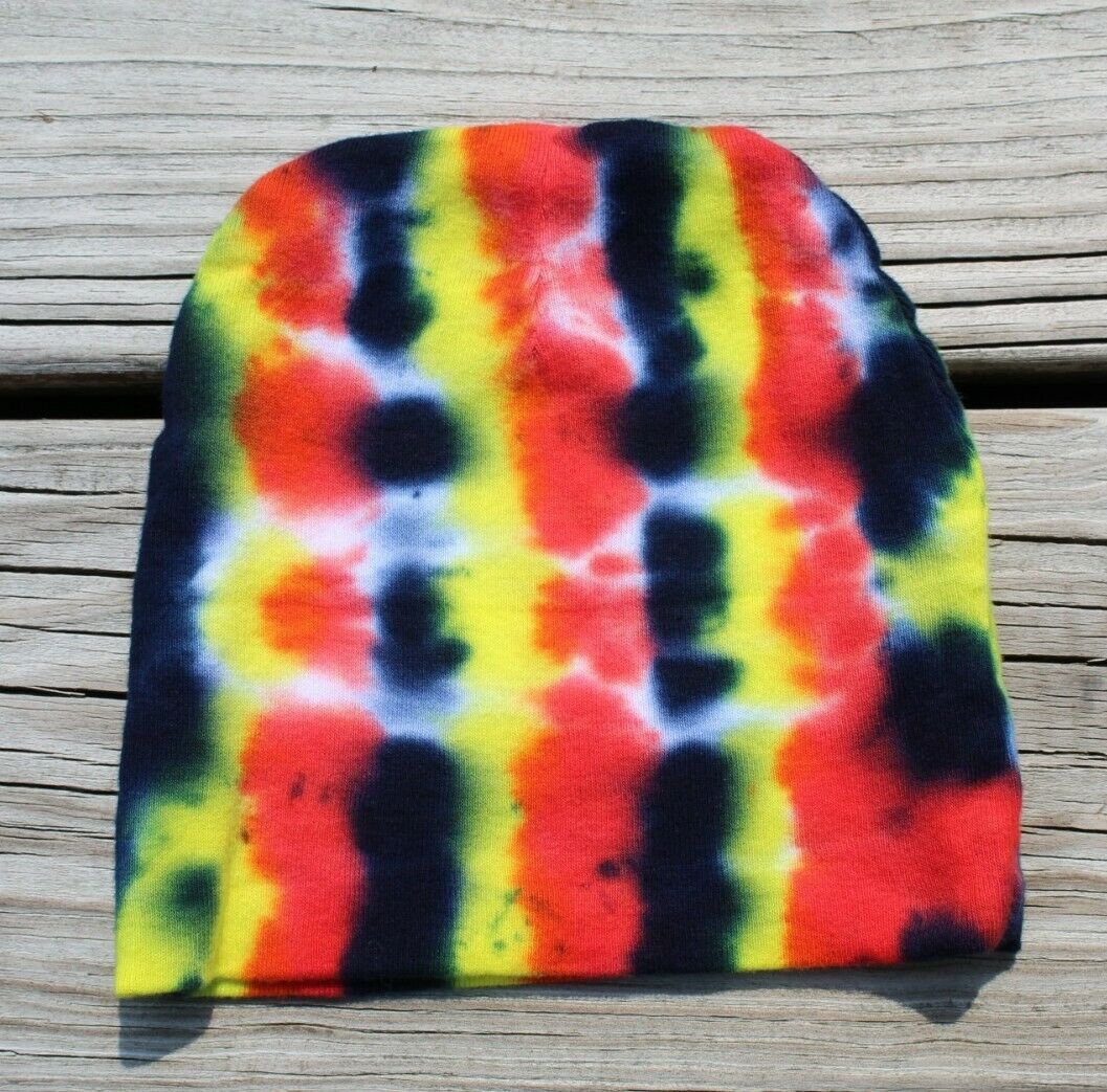 Tie Dye Infant Beanie Cap Rabbit Skins Premium Jersey Baby Hat