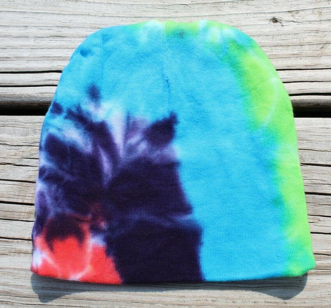 Tie Dye Infant Beanie Cap Rabbit Skins Premium Jersey Baby Hat
