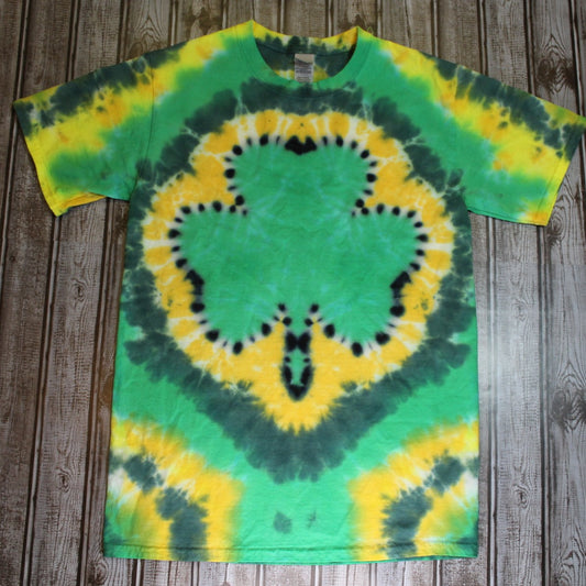 Shamrock Tie Dye T-Shirt Adult SMALL