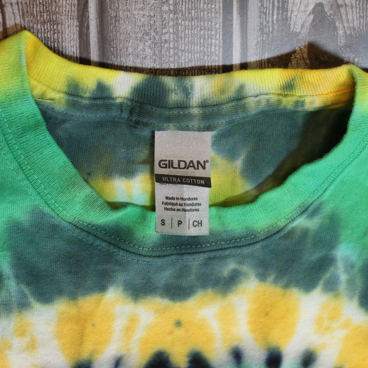 Shamrock Tie Dye T-Shirt Adult SMALL