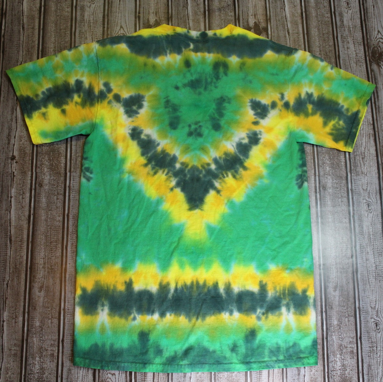 Shamrock Tie Dye T-Shirt Adult SMALL