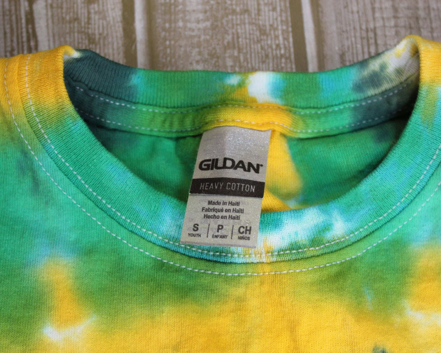 Shamrock Tie Dye T-Shirt KIDS Small