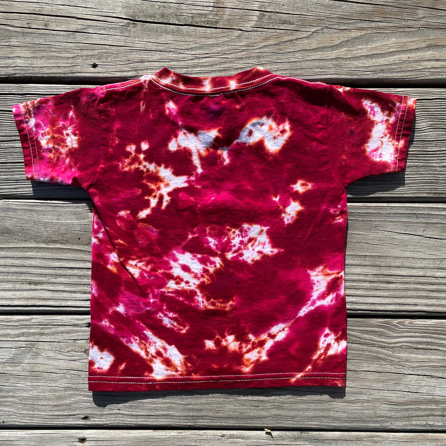 HEART Tie Dye Toddler T-Shirt - Size 4T